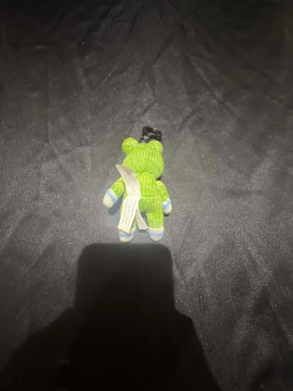 Midwest-CBK 2010 Knitted Green Frog Plush Keychain
